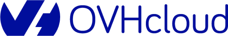 Logo OVHcloud — partenaire Transacom